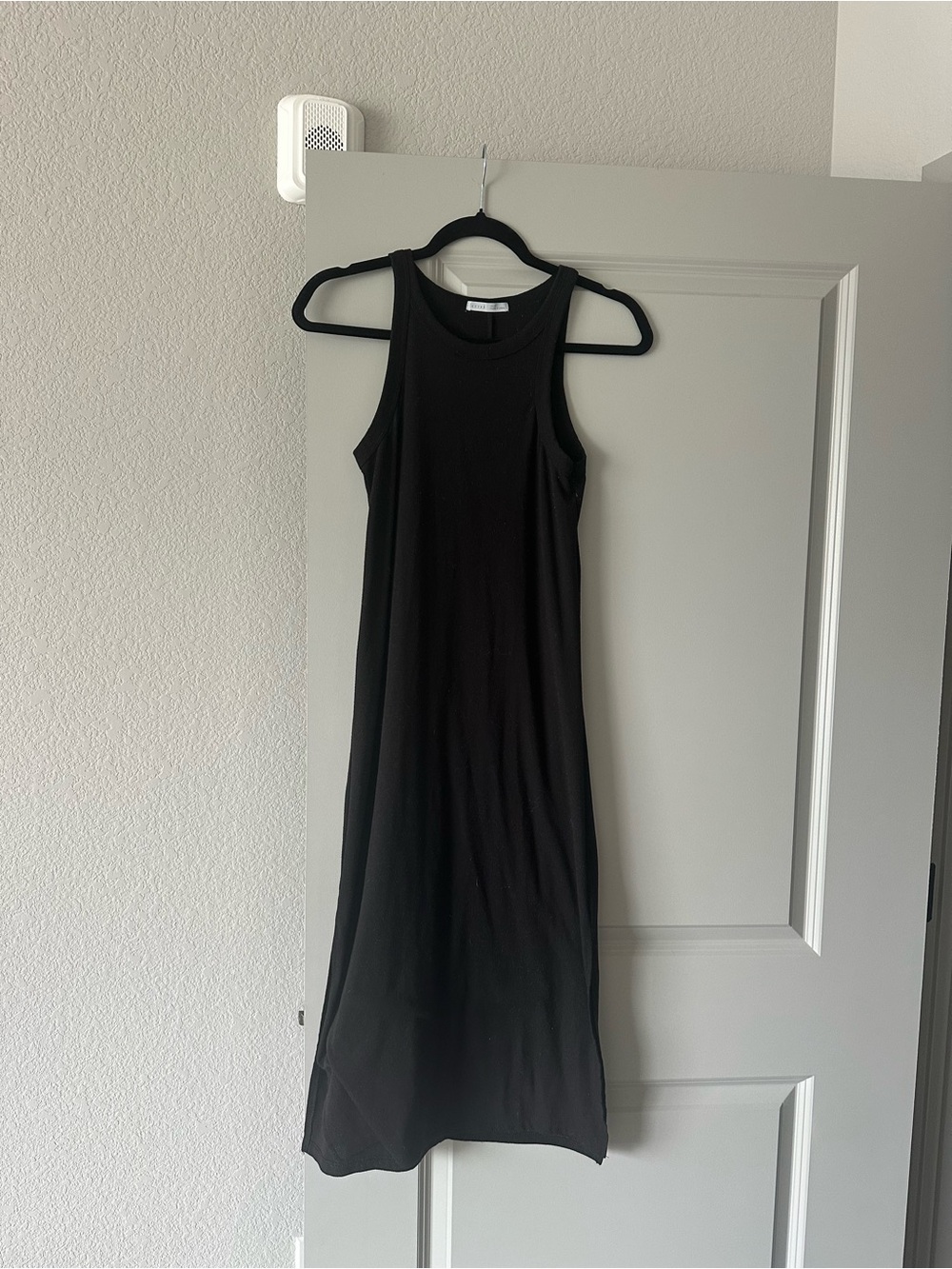 Classic Black Sleeveless Maxi Dress - Brand Unspecified